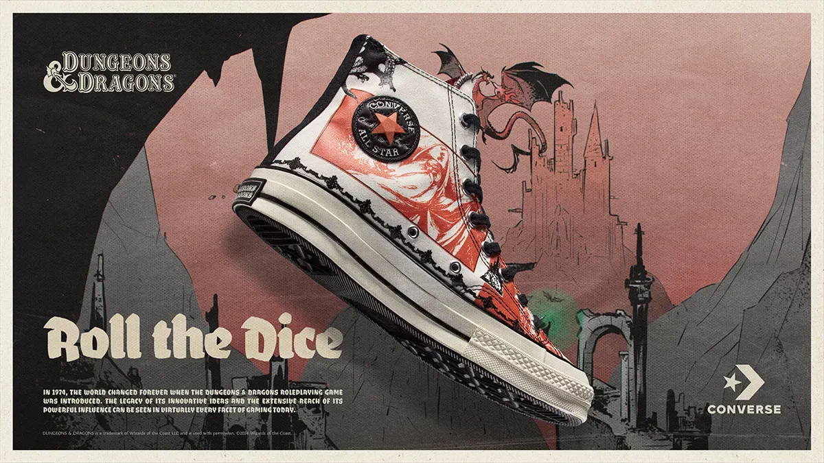 "Dungeons & Dragons" X Converse: A Legendary Partnership