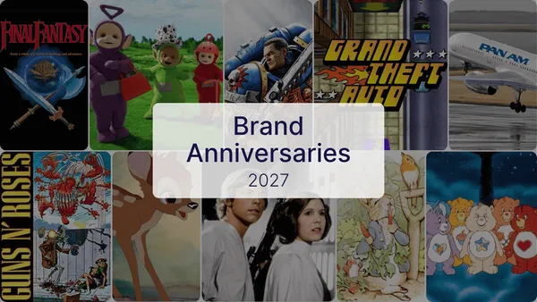 The Big Brand Anniversaries Coming Up in 2027