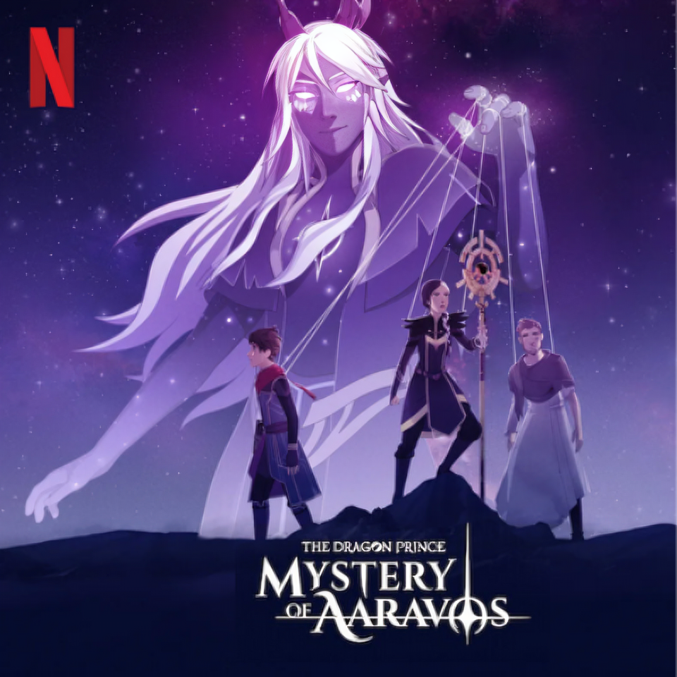 The Dragon Prince Mystery of Aaravos logo