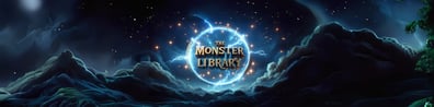 The Monster Library hero