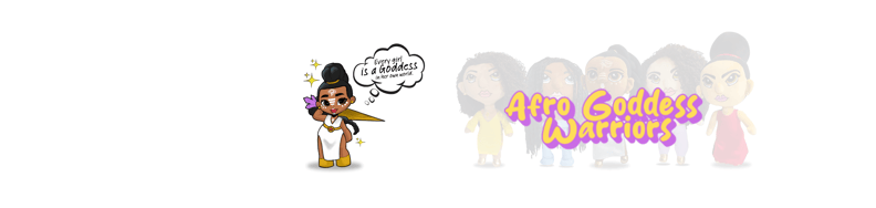 Afro Goddess Warriors hero