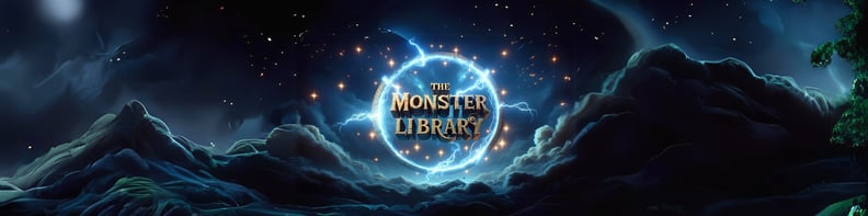 The Monster Library hero