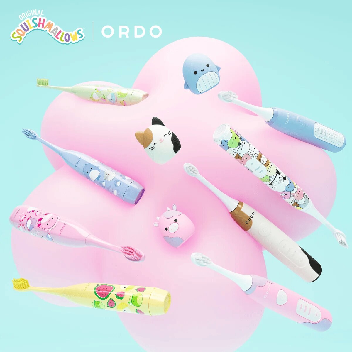 Squishmallows and Ordo licensed product